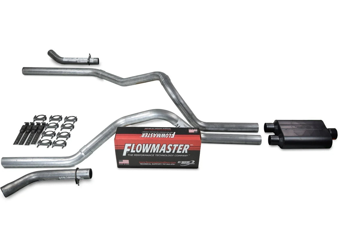 2.5" Dual Exhaust Kit for Chevy GMC 1500 (1999–2006) - Flowmaster Super 44