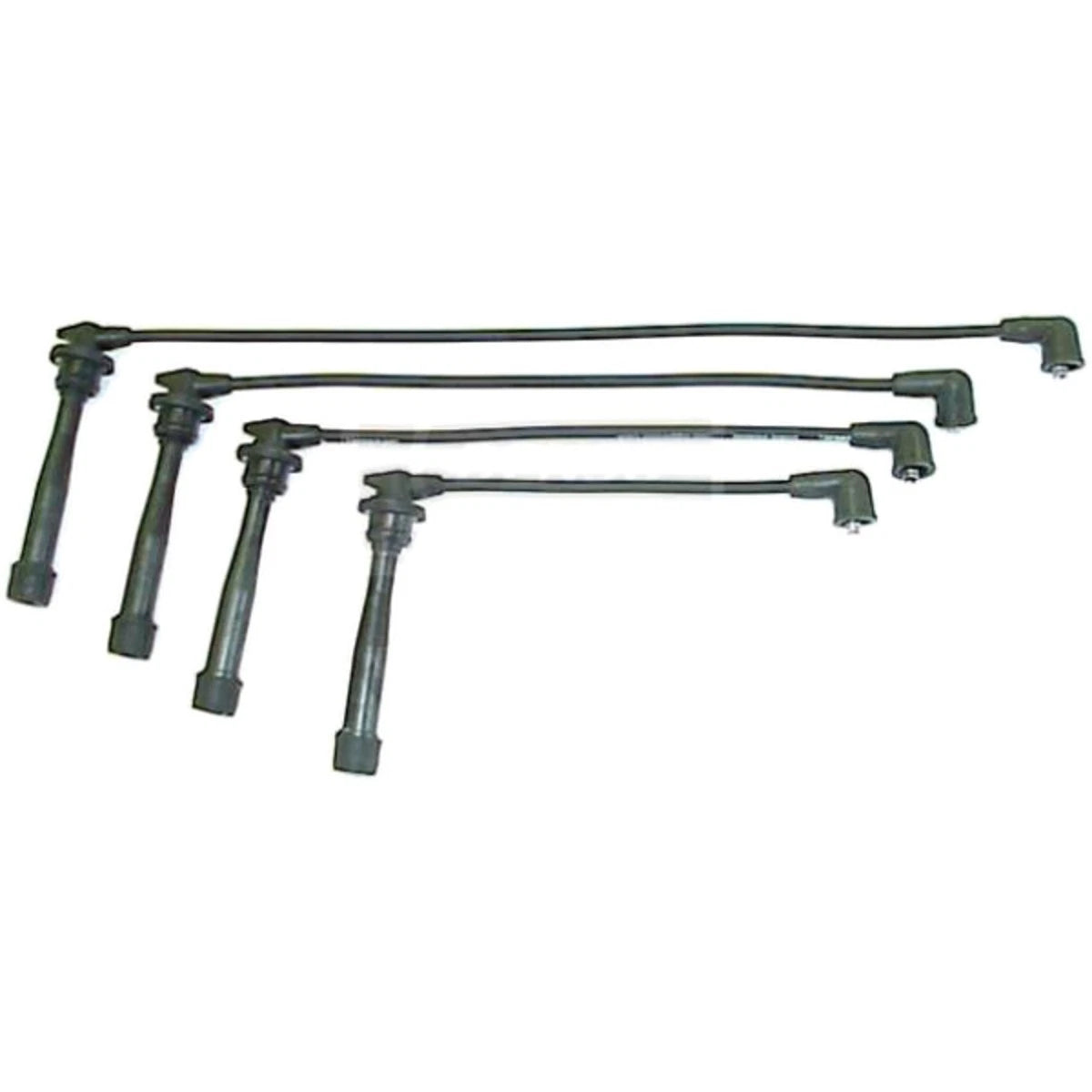 Set of 4 Spark Plug Wires for Hyundai Elantra, Kia Soul, Spectra (2002–2012)
