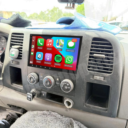 2X Android 13 Carplay Stereo Radio GPS for Chevrolet Silverado (2007–2013)