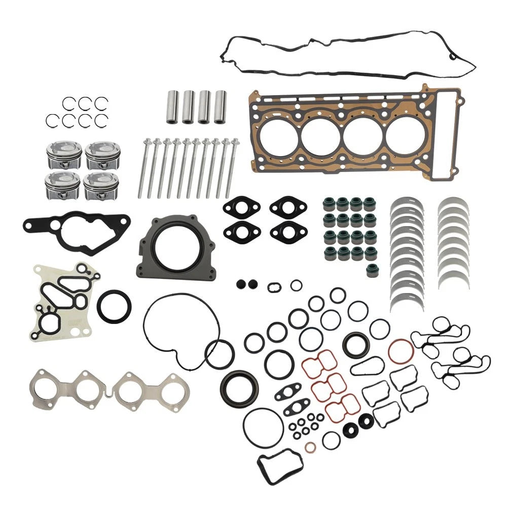 Engine Overhaul Pistons Gasket Kit for Mercedes-Benz C200 CGI W204 W212