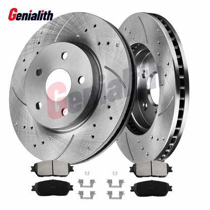 Front Rotors Brake Pads for Toyota Camry Avalon Sienna Solara Lexus ES300 (1997–2006)