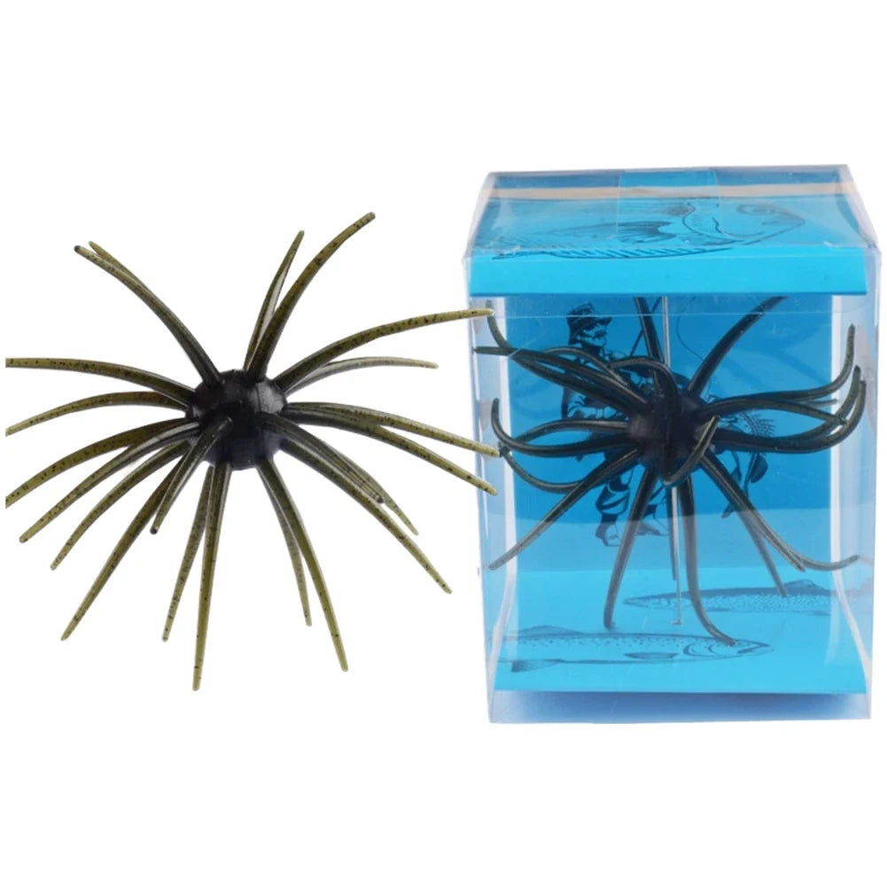 Floating Sea Urchin Lure TPE Soft Bait for Saltwater Freshwater Fishing
