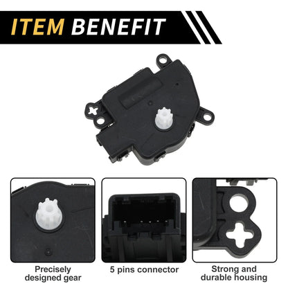 HVAC Heater Blend Door Actuator for Ford Explorer (2011–2018) No. 4F2Z19E616FA