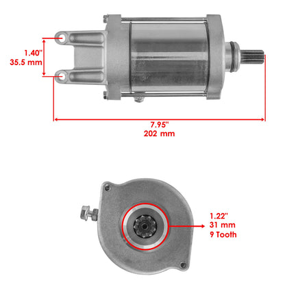 Starter & Drive Relay Solenoid for Polaris Xpedition 425 (2000–2002) 18641AA2002