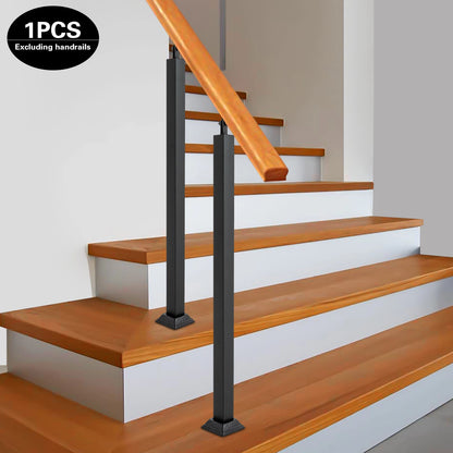 Stair Balusters Post Black Minimalist for Indoor Outdoor Office Building
