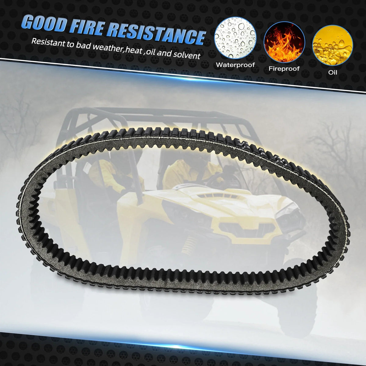 Clutch Drive Belt for Can-Am Outlander Renegade 500 570 800 850 1000 (2010–2023)