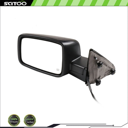 Power Heated Side Mirror for Dodge Ram 1500 2500 3500 (2009–2015) - Black