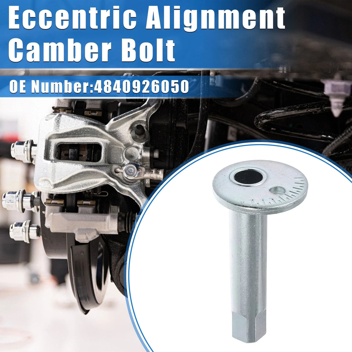 Eccentric Alignment Camber Bolt for Toyota Grand Hiace Regius (2004–2007) No. 4840926050