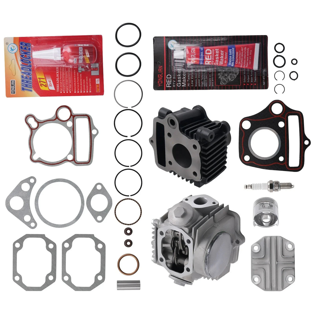 Cylinder Piston Assembly for Honda CRF50F XR50R Z50R (1982–2019)