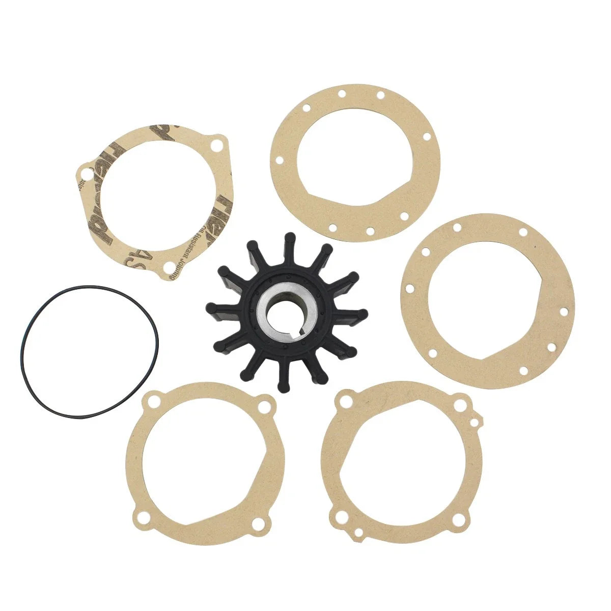 Sea Water Pump Impeller Repair Kit for Sierra 18-3060, Sherwood 9959K