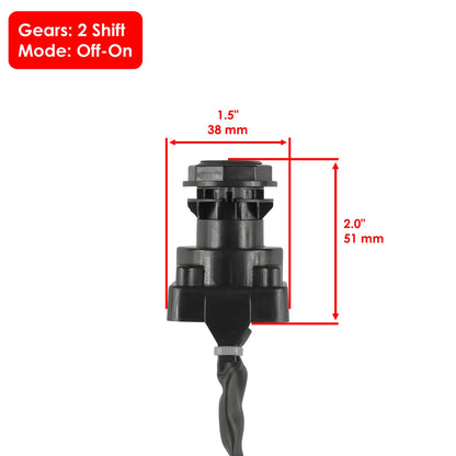 Ignition Switch Key for Kawasaki KVF360 Prairie 360 4X4 (2004–2009) CX1432SW117HY