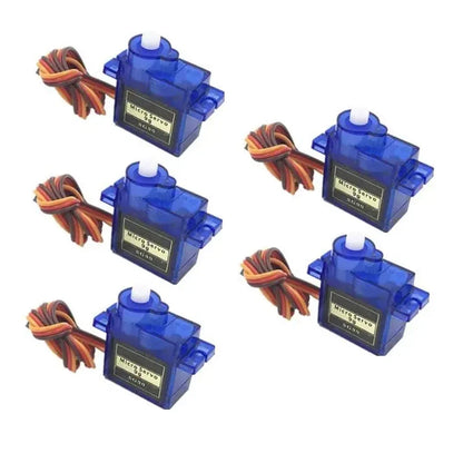 5pcs High Torque Miniature Motor 1.6kgcm for Lightweight Model Aircraft