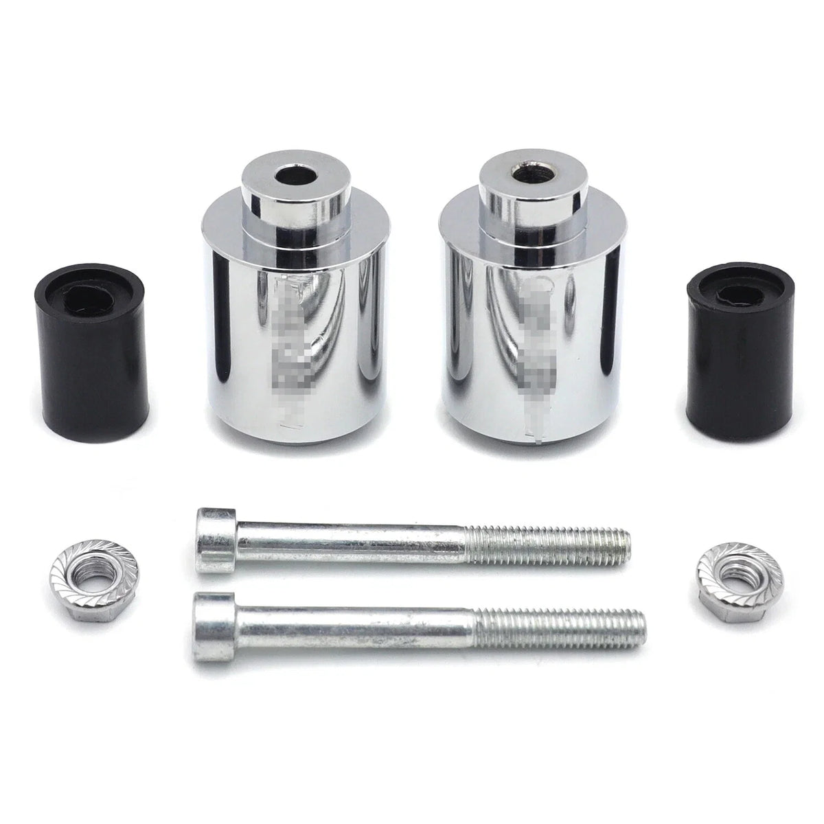 Chrome Bar Ends for Ducati SuperSport 1198 1198S/Monster 1000 (2003–200)