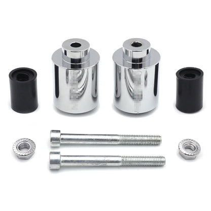 Chrome Bar Ends for Ducati SuperSport 1198 1198S/Monster 1000 (2003–200)