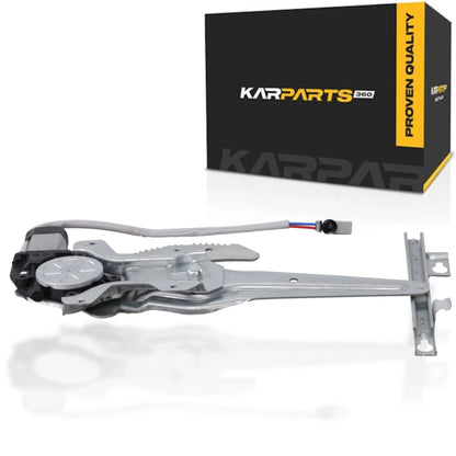 Window Regulator for Acura EL (1997–2000) Rear Driver Side, Power, 2-Pins, CLX-M0-USA-JH491730-CLA1, HO1550114