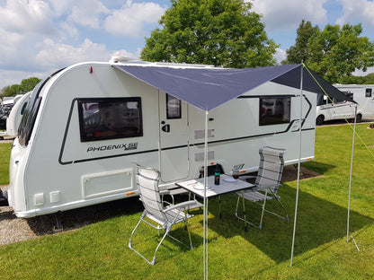 2X Awning Canopy for Caravan Campervan (BLACK)