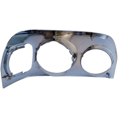 Driver Side Chrome Headlight Bezel for Freightliner Century (1996–2005) CLX-M0-340-1204L-UD1-CL360A55, FL2510100