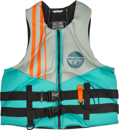 Fly Racing Neoprene Flotation Vest for Watercraft (Large)