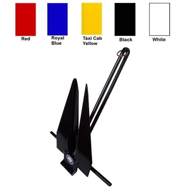 Slip Ring Fluke Anchor for Greenfield G-P-669-6-RD (5 lbs, PVC Coated)