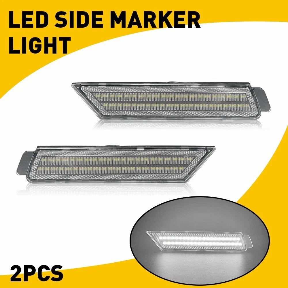 Set of 2 LED Side Marker Lights for Chevy Camaro (2010–2015)