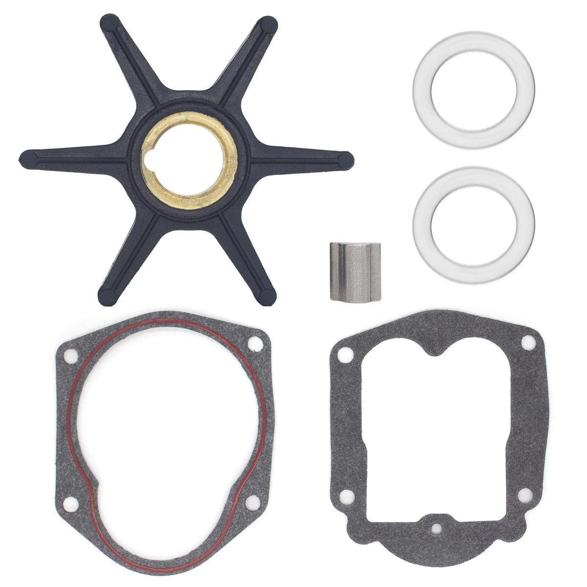 Water Pump Impeller Kit for Mercury 18 25 30 40 50 HP (47-85089-1)