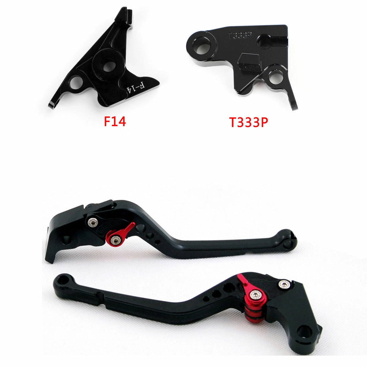 Long Clutch Brake Lever for Trident Bonneville T120/T100 (2016–2022) M543-L090-BLK