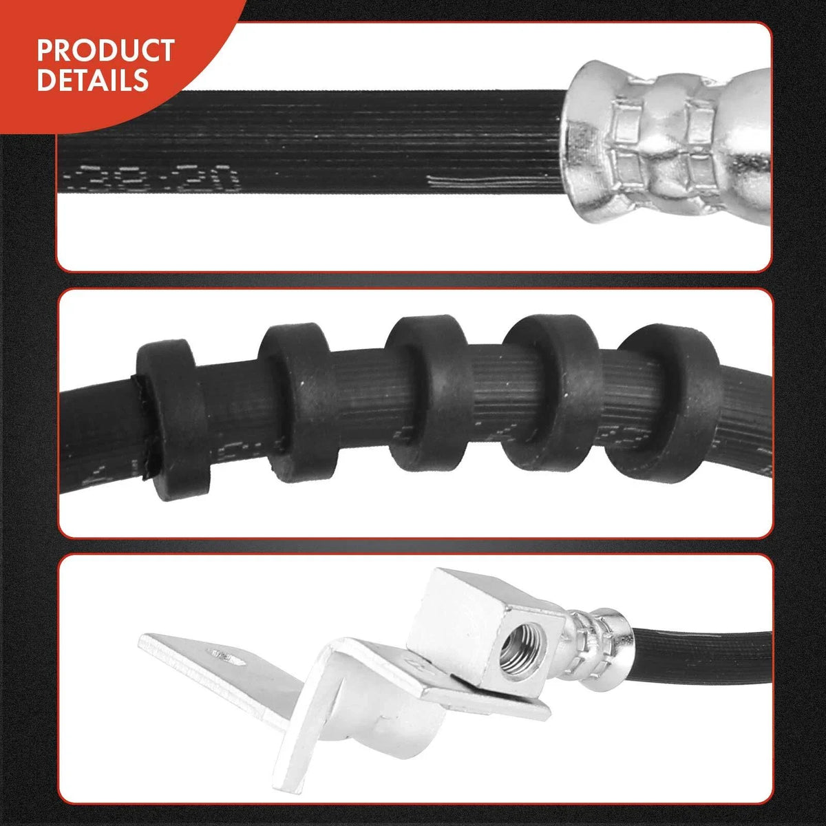 Front Brake Hydraulic Hose for Dodge Plymouth Neon (1995–1999)