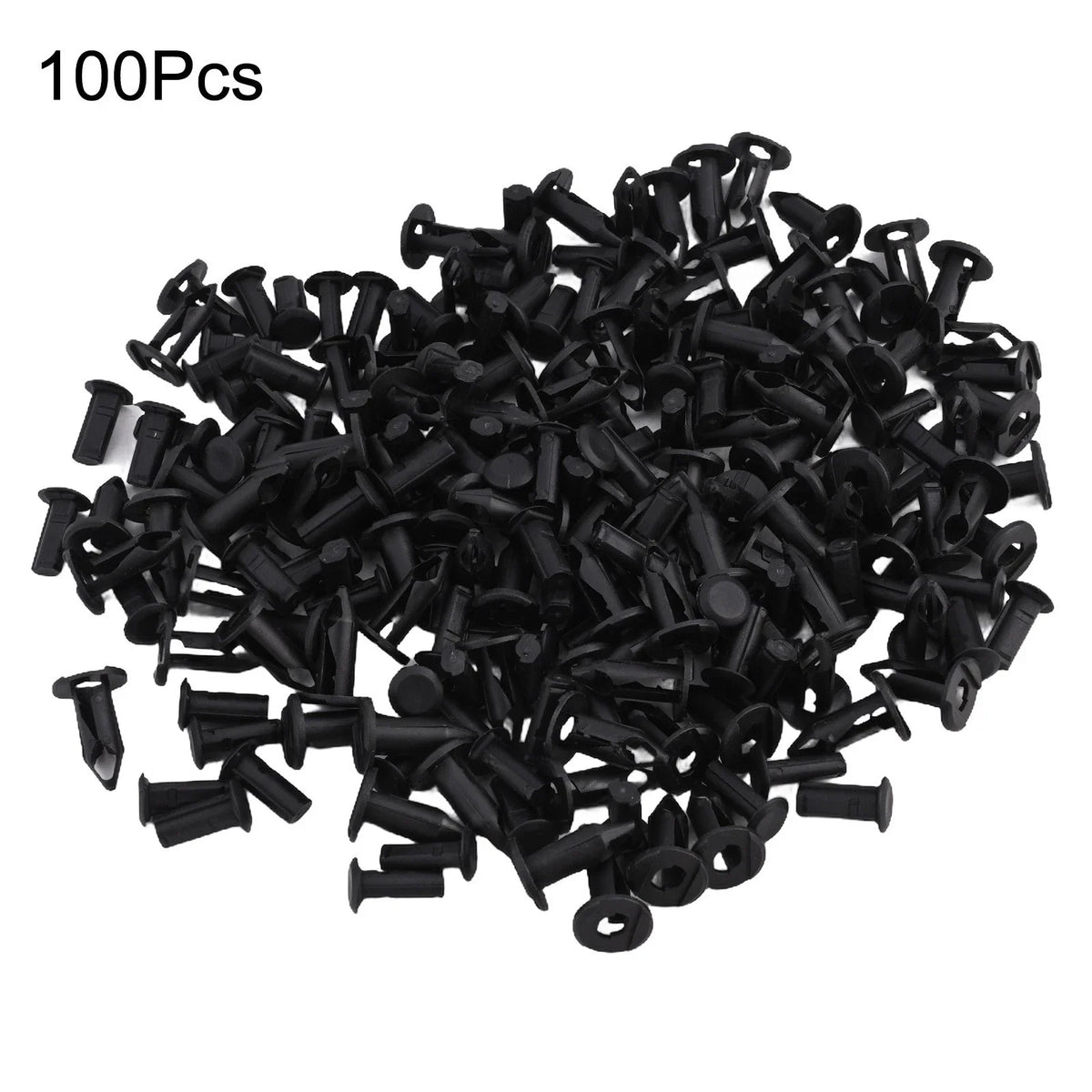 Rivet Assortment for Car Motorcycle ATV (Black)