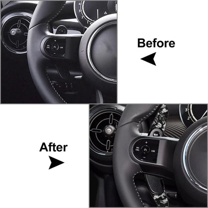Steering Wheel Shift Paddle Extensions for BMW Mini Cooper F54 F55 F57 F60