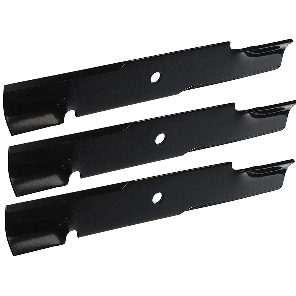 3 Notched Blades for Bad Boy Lawn Mower 48" Decks (Fits 038-5350-0050)