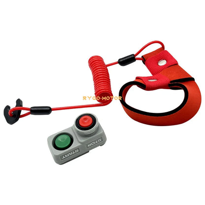 Safety Tether Lanyard Kill Switch for Kawasaki Jet Ski JS750 (1992–2002)