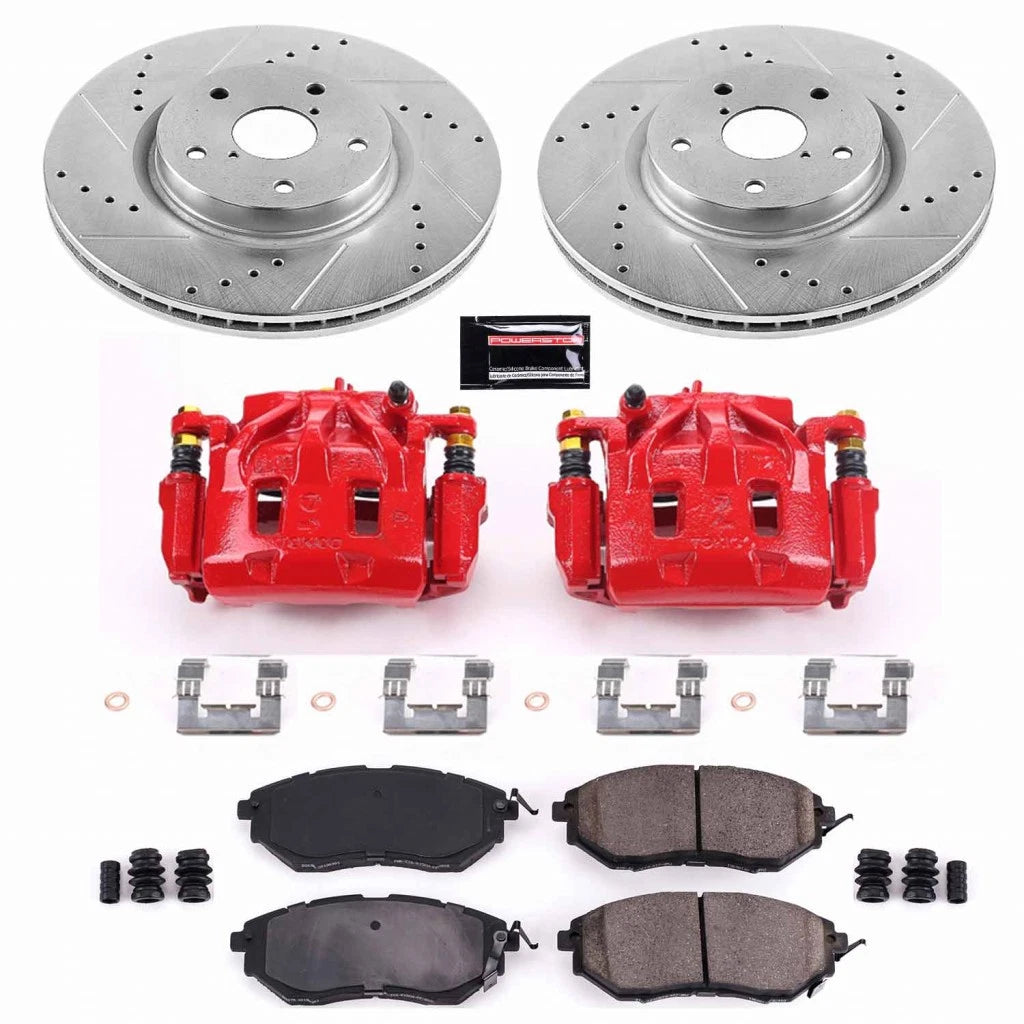 Power Stop Z23 Evolution Sport Brake Kit for Subaru B9 Tribeca (2006–2007)