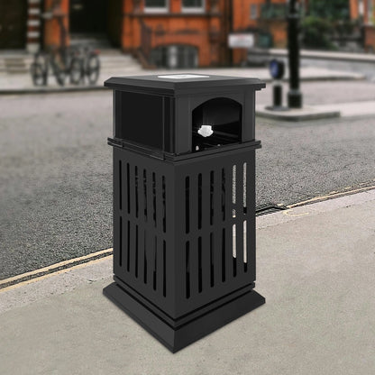 Heavy Duty Outdoor Trash Can for Commercial Use