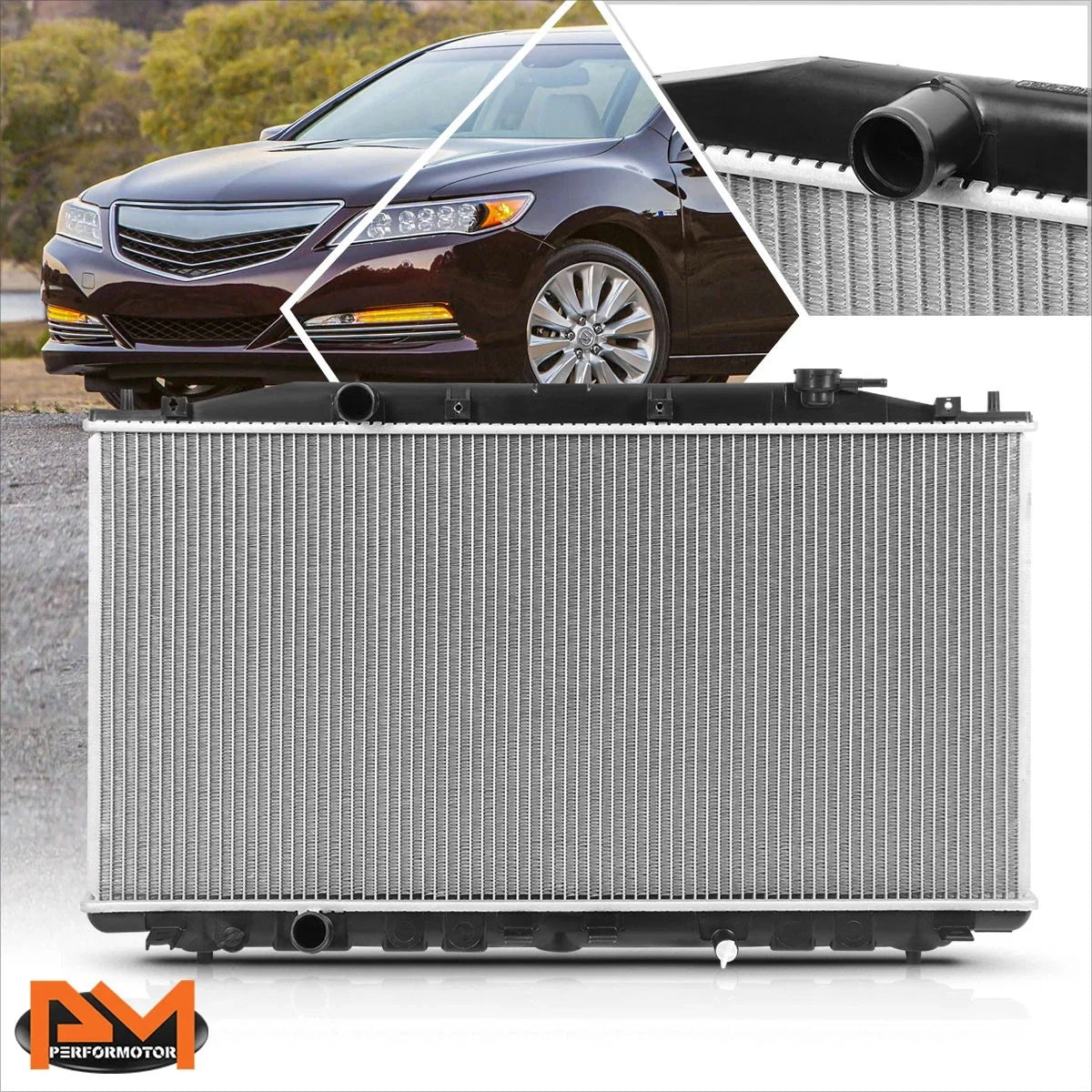 Aluminum Core Cooling Radiator for Acura TSX (2012–2014) DPI-13311