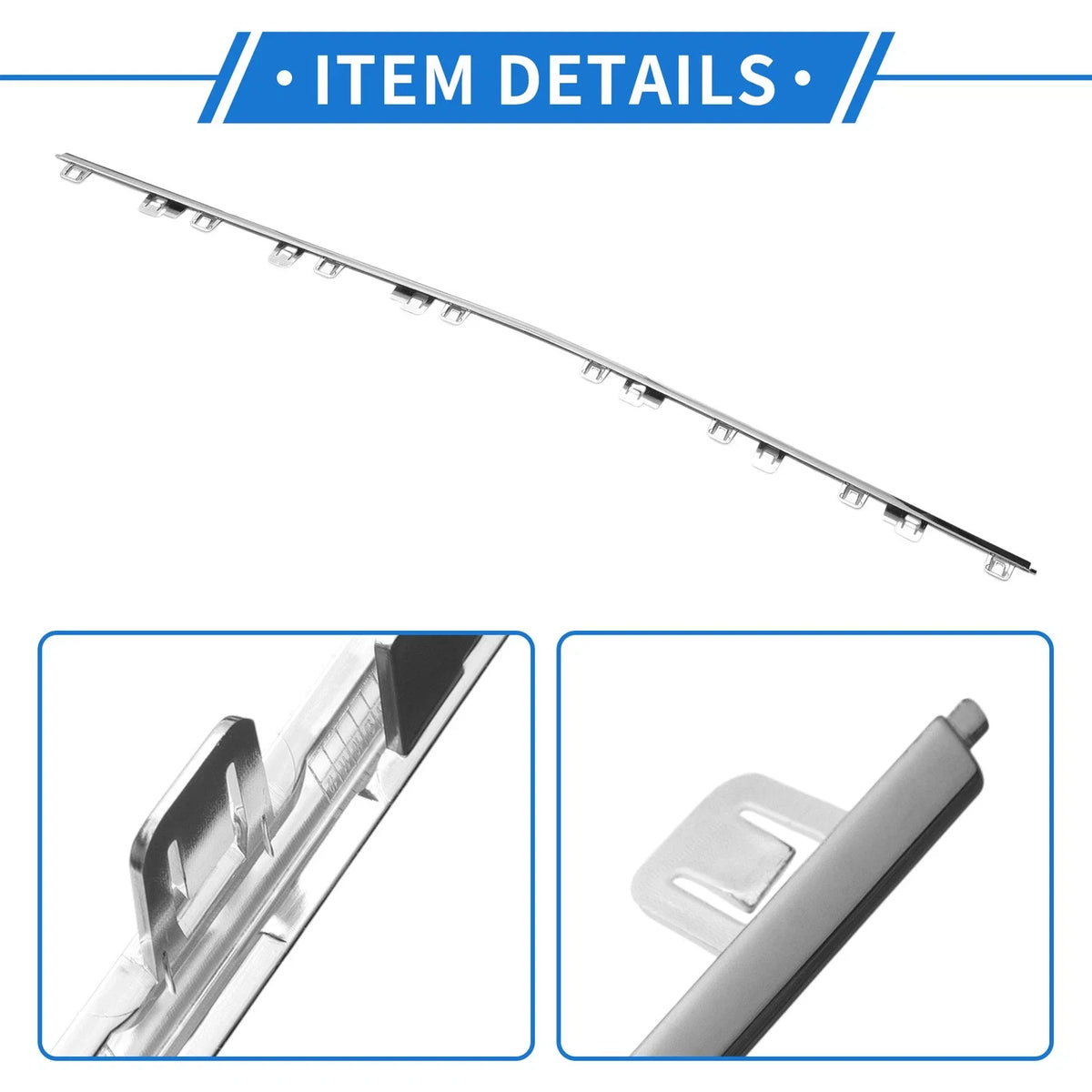 Front Lower Center Bumper Grille Trim for Mercedes-Benz W206/C (2022–2024)