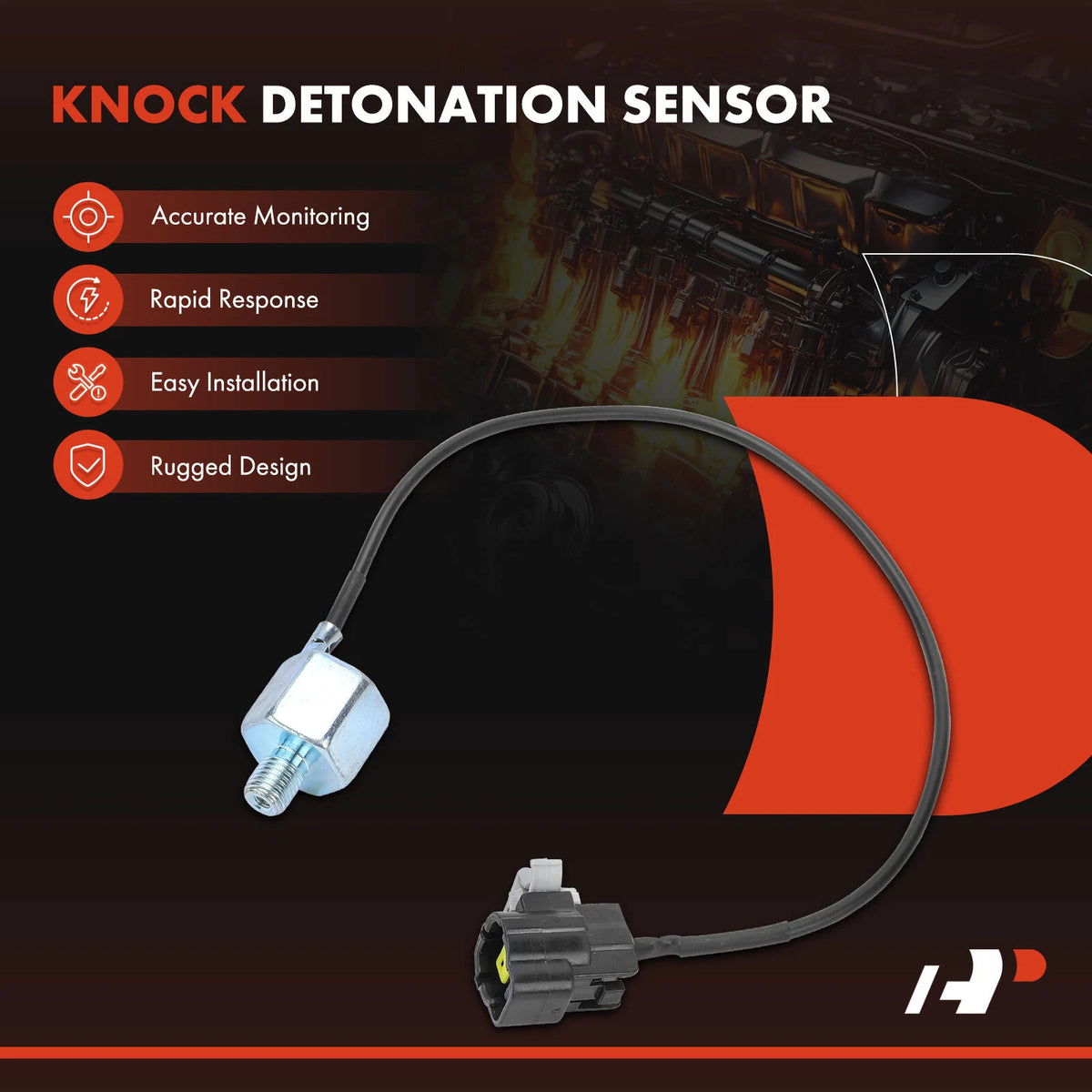 Knock Sensor for Mazda Protege (2001–2003) - FS7N18921, FS7N18921A, FS7H18921A, KS188