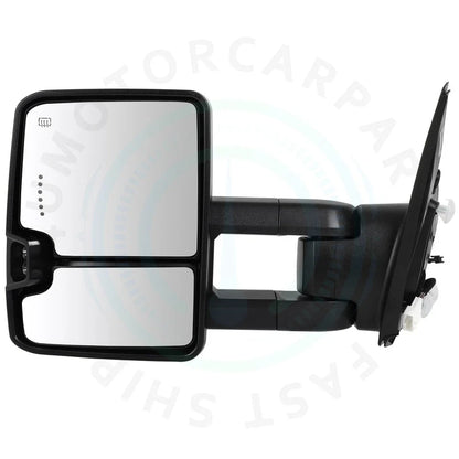 Front Power Heated Tow Mirrors with Dynamic Signal Light for Toyota Tundra (2007–2017)