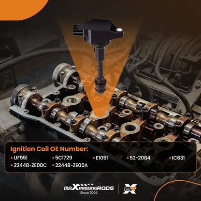 Set of 8 Ignition Coils for Nissan Armada/Titan/QX56 (2007–2015)