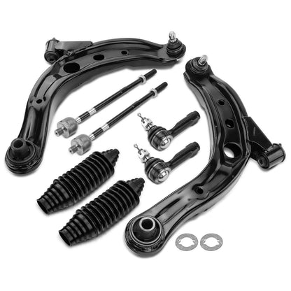Set of 8 Front Lower Control Arm Ball Joint & Tie Rod for Mazda MPV (2000–2006) K620340, K620339, ES3197, EV80684, K9863