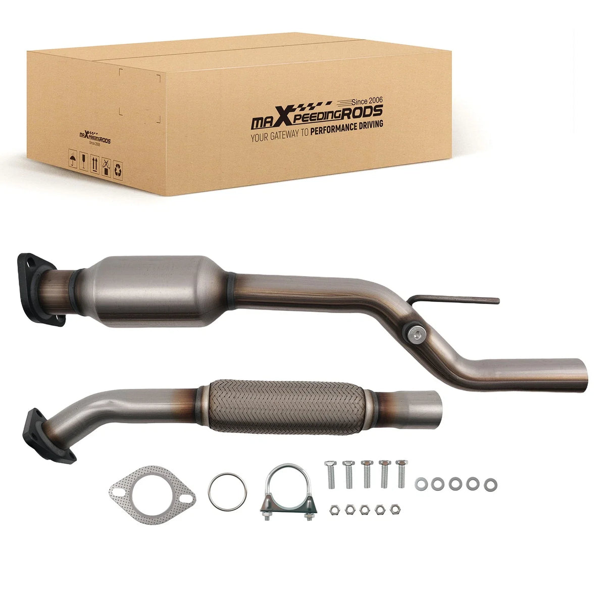 Rear Side Catalytic Converter for Nissan Sentra (2003–2006) L4 1.8L