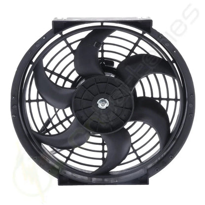 2X 10" Radiator Condenser Cooling Fan for Audi Saab Volvo BMW (Universal)
