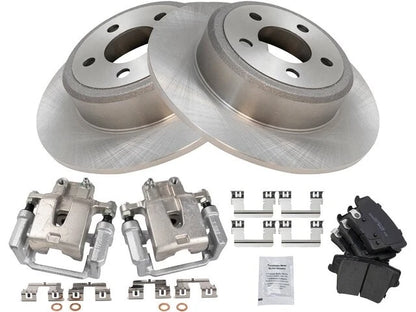 Set of 4 Brake Pads Rotors Calipers for Chrysler 300 (2005–2018) 45181MKDV