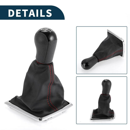 6 Speed Manual Gear Shift Knob with Cover for Ford Focus (2012–2018)