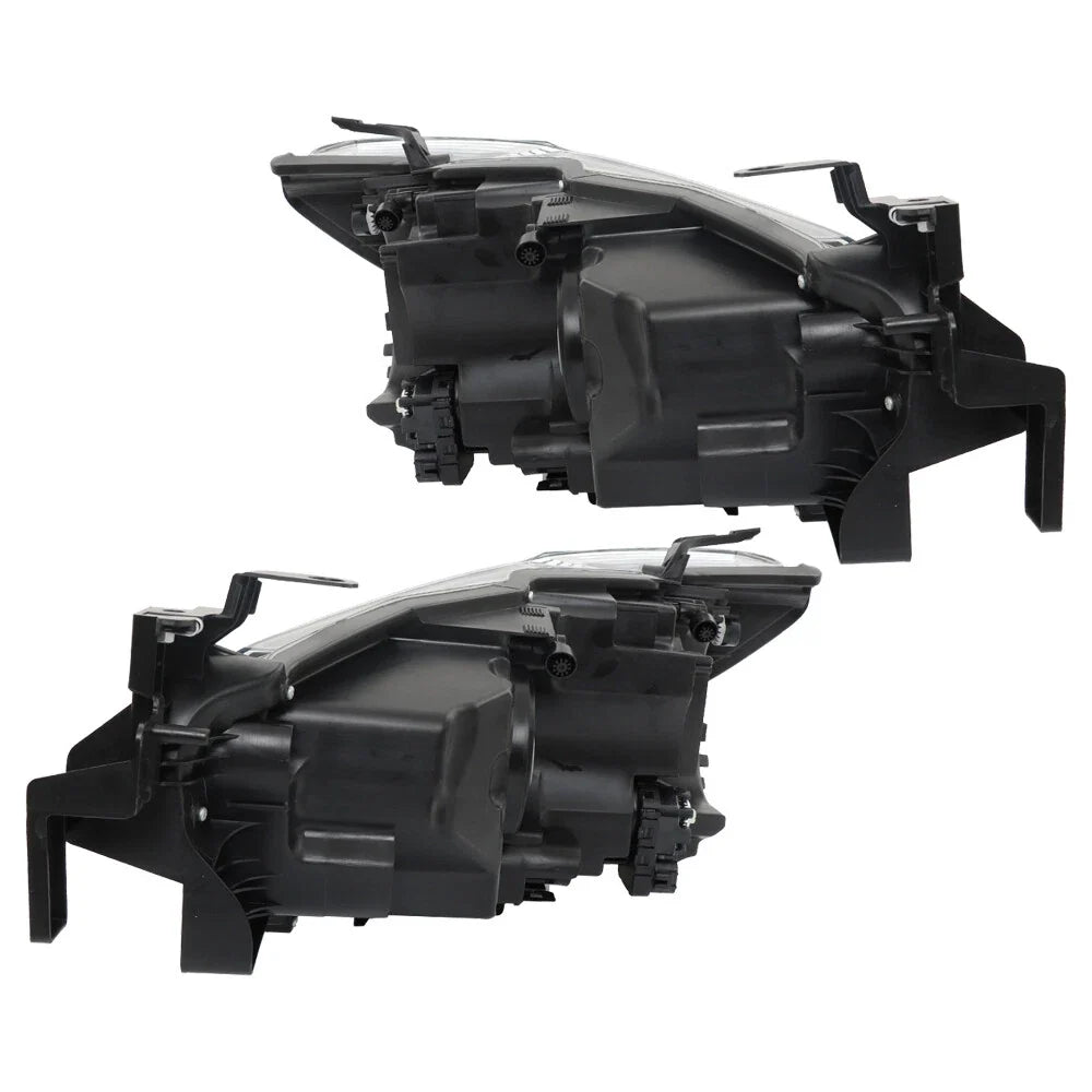 Set of 2 Halogen Chrome Headlights for Mazda 6 (2014–2017)