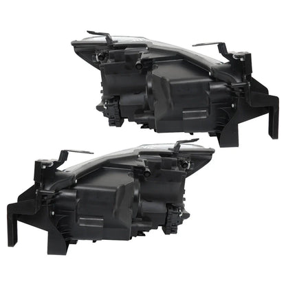 Set of 2 Halogen Chrome Headlights for Mazda 6 (2014–2017)