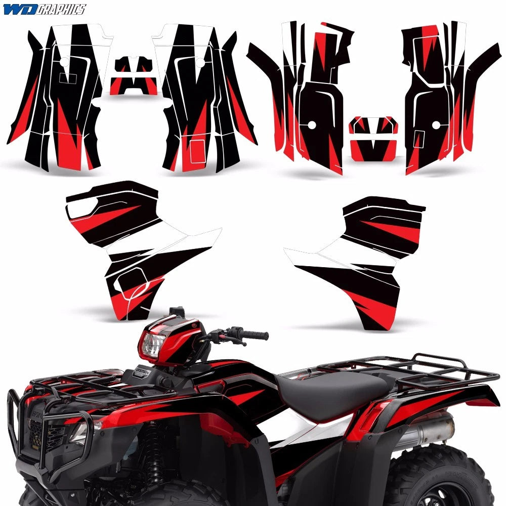 Graphic Kit for Honda FourTrax Foreman TRX500 (2014–2019)