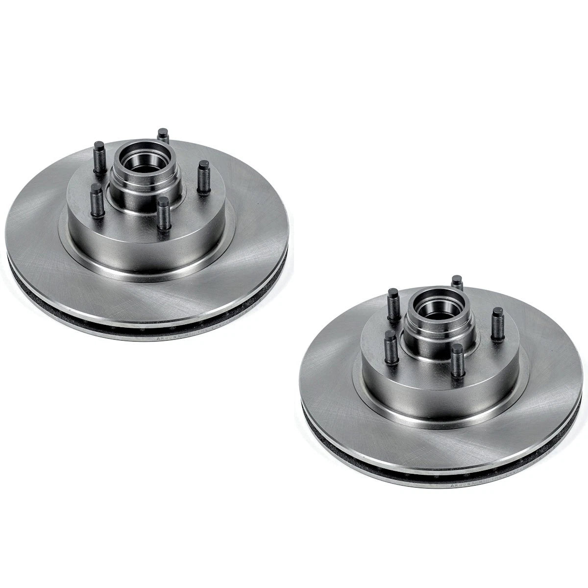 Set of 2 Powerstop Brake Discs for Mazda Pickup B2300 (1999–2010) - SET-P15AR8551-2, 66597
