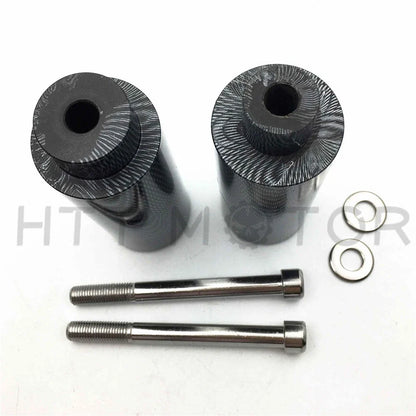 Long Carbon Frame Sliders for Honda CBR600 F4 F4i (1999–2007) NO-CUT