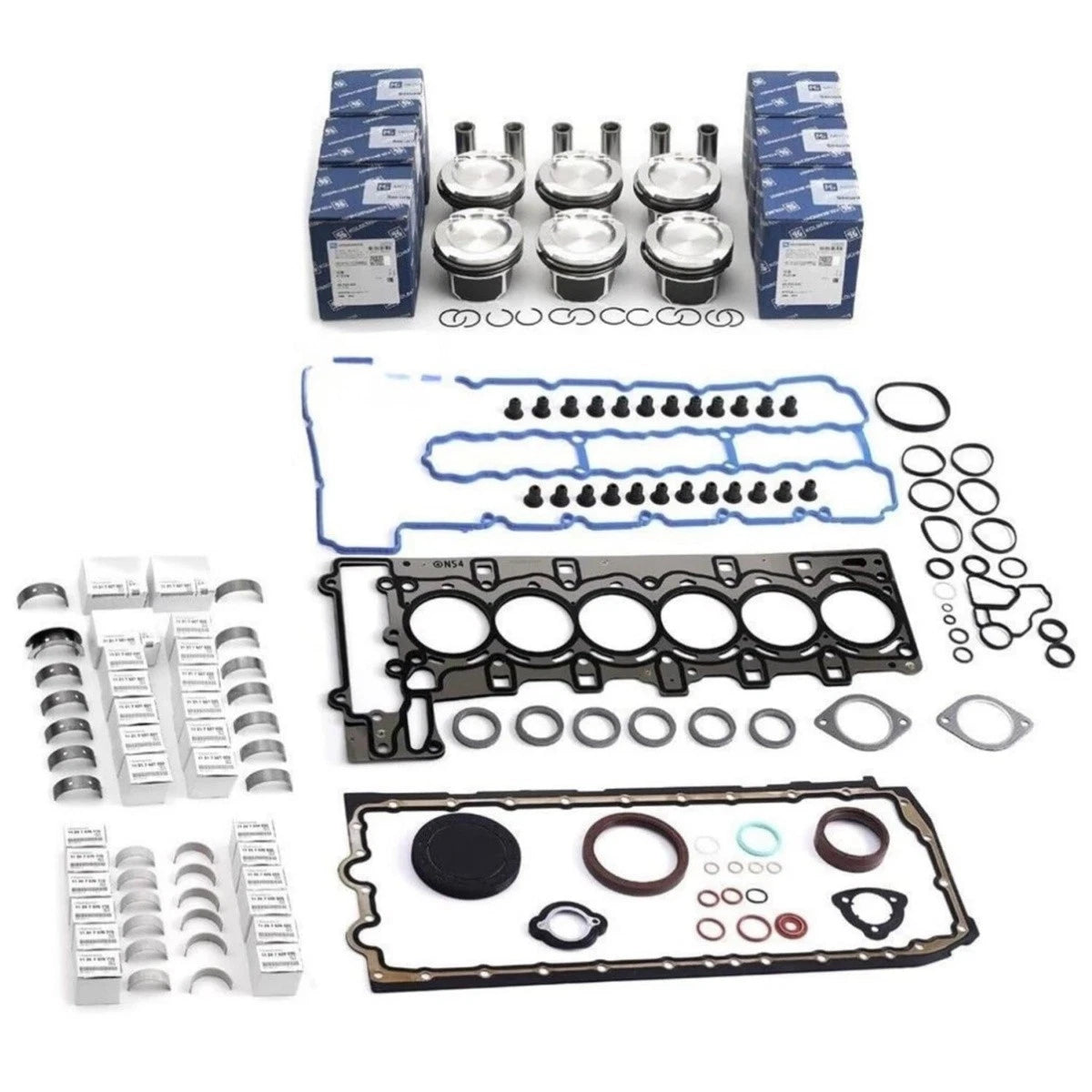 N55 3.0 Engine Overhaul Rebuild Kit & Timing Chain Kit for BMW (2011–2019)