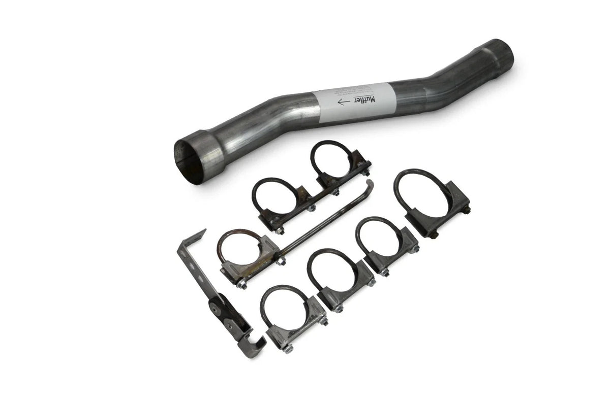 Dual Exhaust System for Nissan Titan (2004–2006) 2.5" Same Side Exit Flowmaster 50